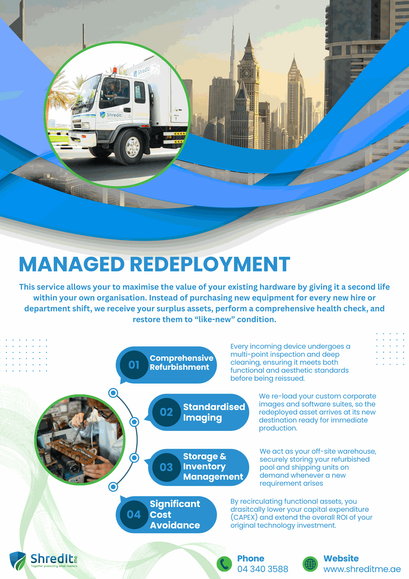 info-managed-redeployment | Shreditme